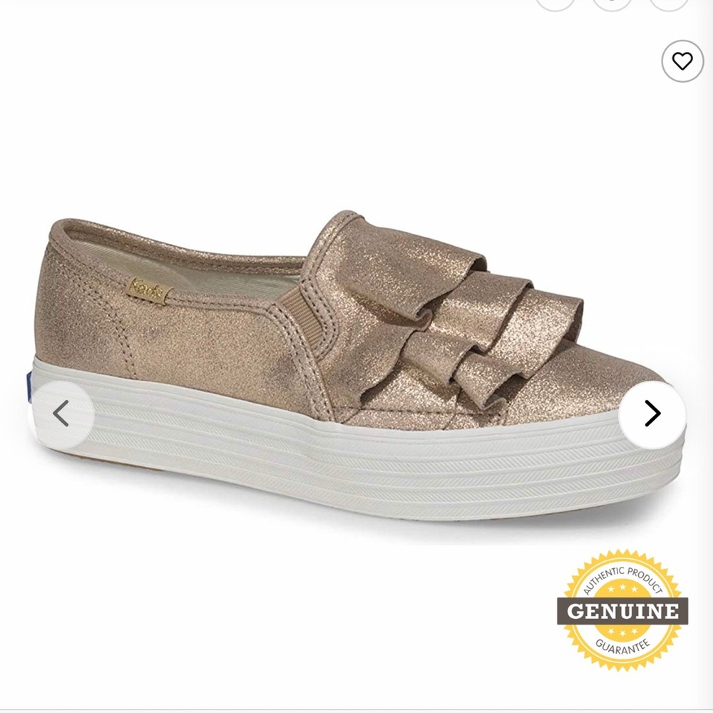 Kate Spade Triple Riffle Keds- size 9